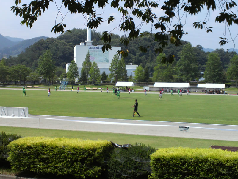藤岡総合運動公園陸上競技場2012年7月28日