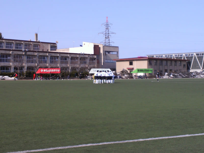 青森山田高校グラウンド2012年4月21日