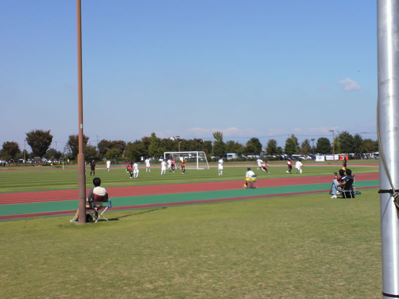 10月8日熊谷スポーツ文化公園陸上競技場　補助グラウンド
