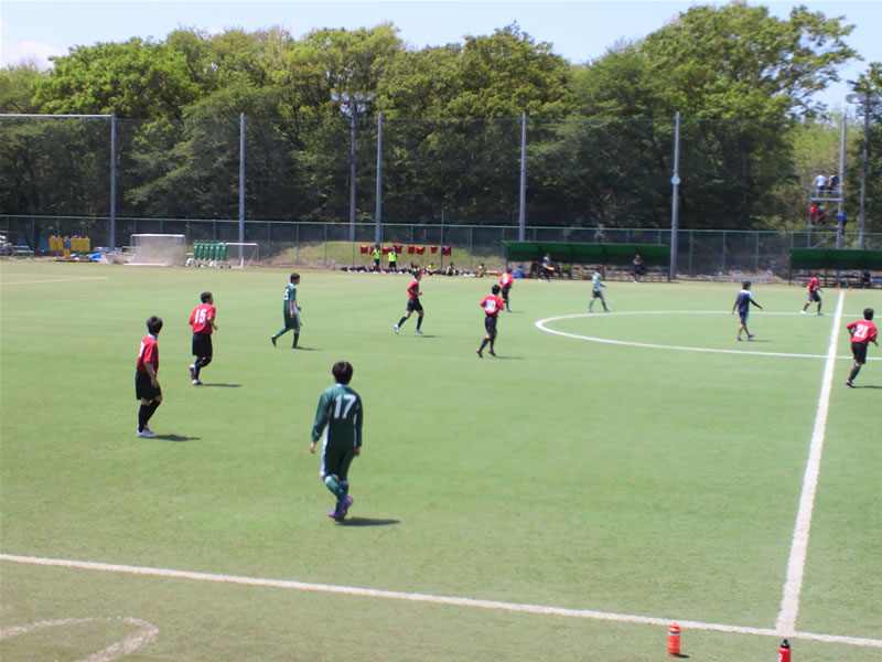 立正大学熊谷キャンパスサッカーグラウンド2012年5月5日