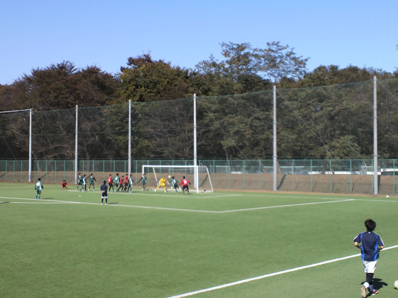 立正大学熊谷キャンパスサッカーグラウンド2012年11月3日