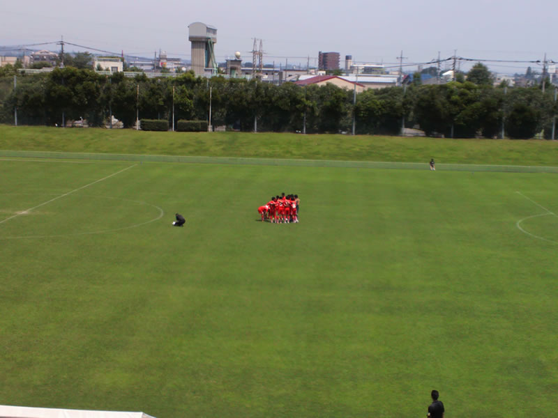 群馬県立敷島公園 サッカー・ラグビー場2012年7月16日