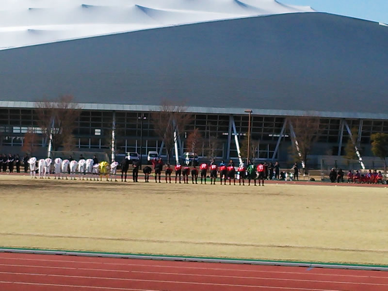 熊谷スポーツ文化公園補助競技場2013年1月19日