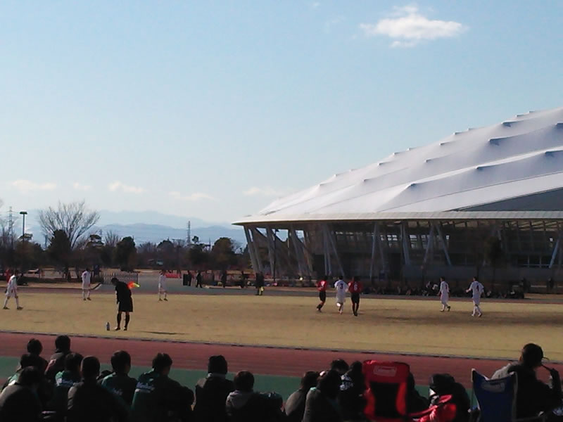 熊谷スポーツ文化公園補助競技場2013年1月19日