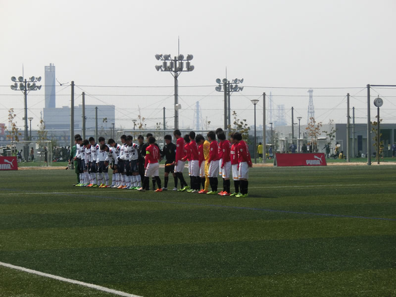 第6回ジャパンユースサッカースーパーリーグ2014/3/16 浦和レッズユースvs滝川第二高校 3-1勝利・・・ハットトリック再び。右サイドからの決定機
