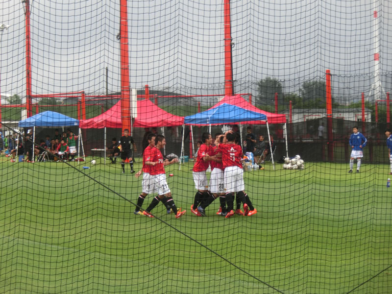日本クラブユースサッカー選手権(U-15)大会 関東大会 1回戦2014/06/22 浦和レッズJrユースvsJSC CHIBA 6-2勝利・・・やはり、既に次の段階まで行っているチームかと。