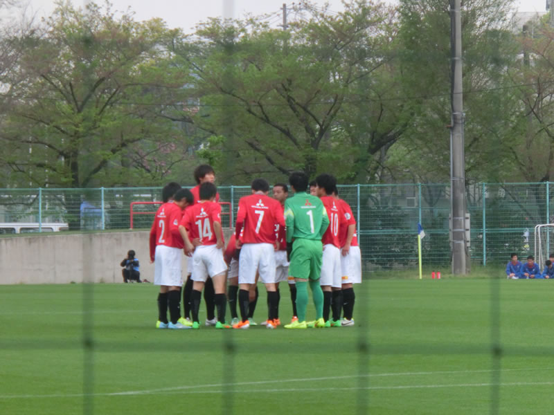 プリンスリーグ関東2015/04/19 – 浦和レッズユースvs三菱養和SCユース 1-0勝利・・・終盤の猛攻を凌ぎ切っての2連勝！