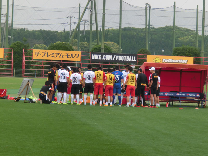 日本クラブユースサッカー選手権(U-18)関東大会2015/06/14 vs 鹿島アントラーズユース 1-2敗戦・・・育成の差なのかな