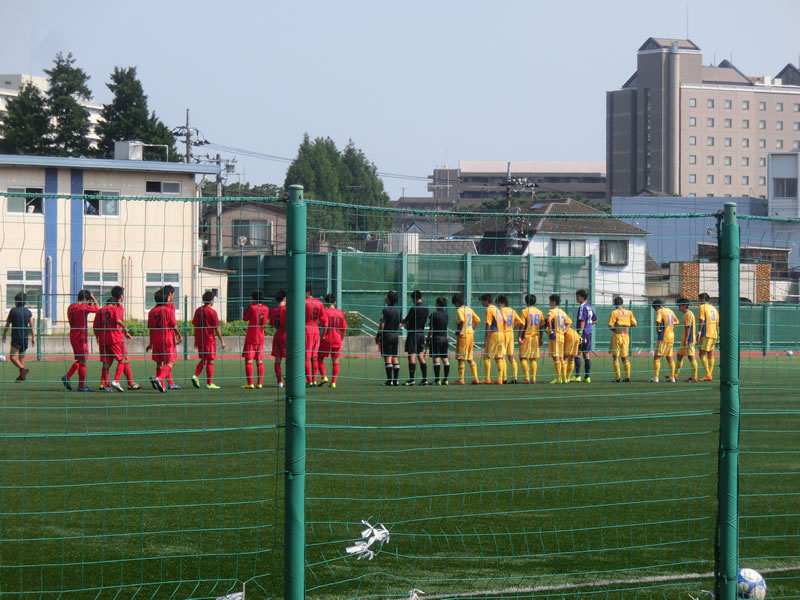 アカデミー卒業生関連2015/07/12 関東大学サッカー選抜A vs 関東大学サッカー選抜Bを観戦しました。