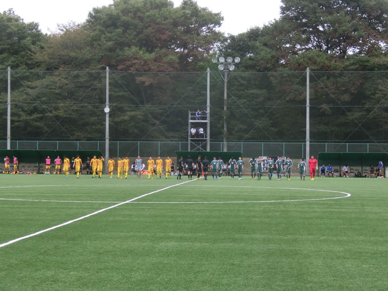 東京都大学サッカー1部リーグ 2015/09/27 – 立正大学vs東京農業大学の試合を観戦。