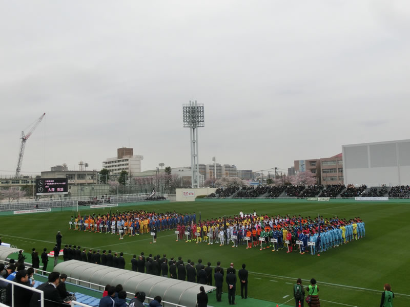 アカデミー卒業生関連2016/04/02 関東大学サッカーリーグ開幕！早稲田大学vs流通経済大学を観戦してきました。