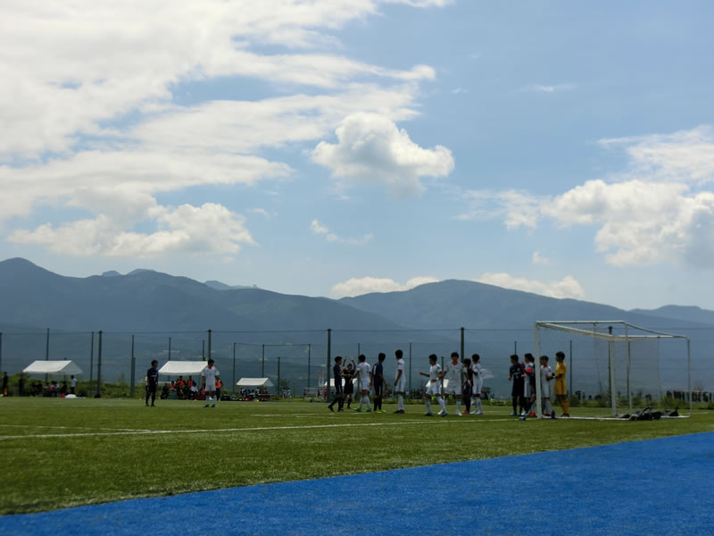 アカデミー卒業生関連 2018/07/14 大学サッカー アミノバイタルカップをうさぎ島で観戦
