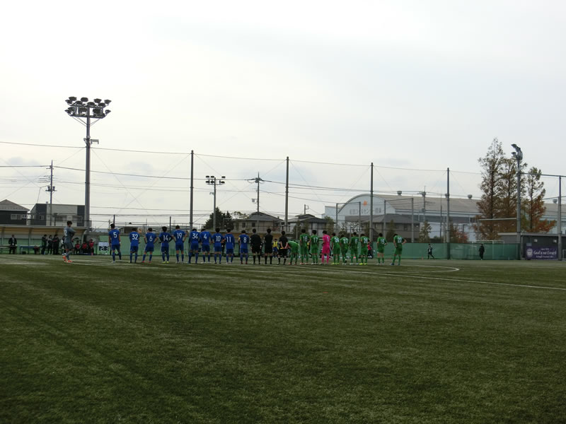 アカデミー卒業生関連 2018/11/18 大学サッカー 東京農業大学vs青山学院大学を観戦。