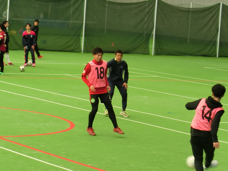 江南南サッカー少年団の初蹴りを見学させていただく2019年のサッカー始め