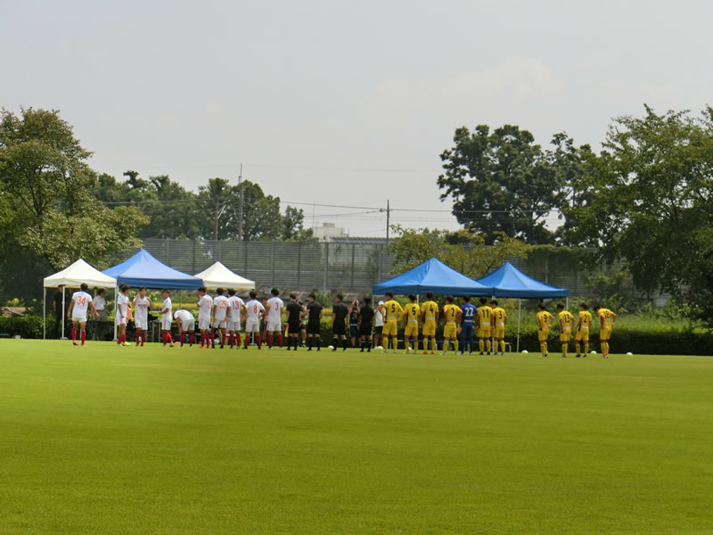 アカデミー卒業生関連 2019/08/18 – 社会人関東1部 日立ビルシステム vs 流通経済大学FCを観戦してきました。